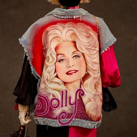 dolly parton jacket gucci|Gucci Fashion Show Includes Denim Ode to Dolly Parton.